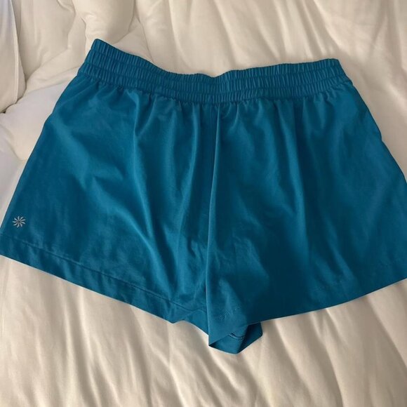 Athleta Pants - Athleta Blue Shorts With Built in Lining